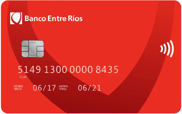 Tarjeta de Crédito Internacional del Banco Entre Río