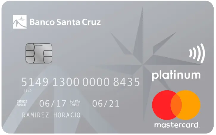 Tarjeta de Crédito Mastercard Platinum