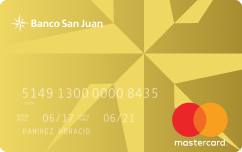 BSJ - Tarjeta de crédito MasterCard Gold