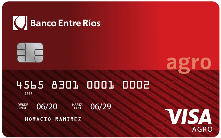 Tarjeta Visa Agro