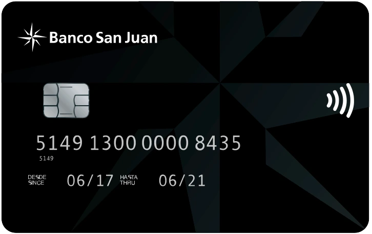 Tarjeta Black del Banco San Juan