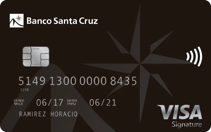 Tarjeta de Crédito Visa Signature