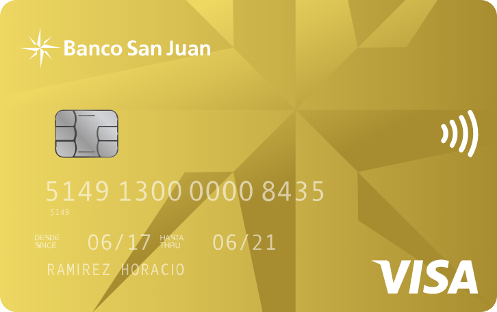 BSJ - Tarjeta de Crédito Visa Gold
