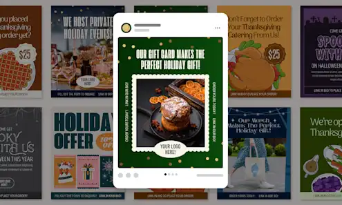Holiday Templates for Restaurant image