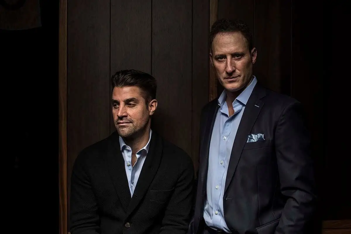 Kevin Boehm (left) and Rob Katz (right) of Boka Restaurant Group. Photo: Entrepreneurial
