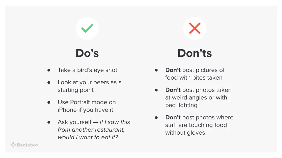 Do's and Don'ts of Photography