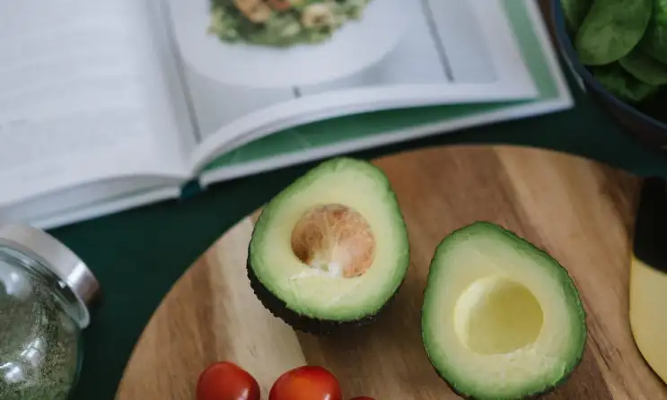 a close up of food on a table
