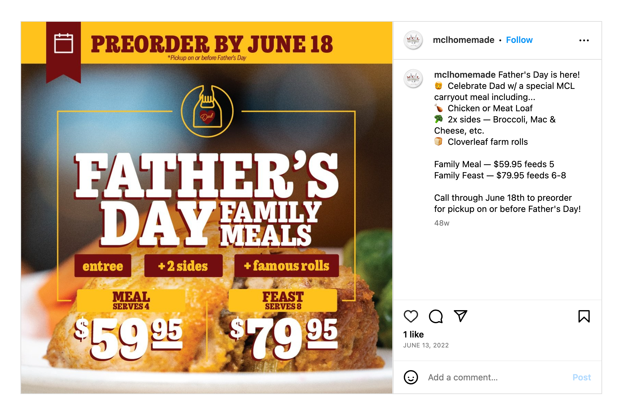 Father's day best sale promotion ideas