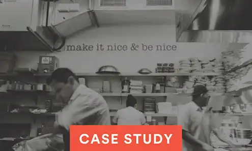 a man cooking in a kitchen