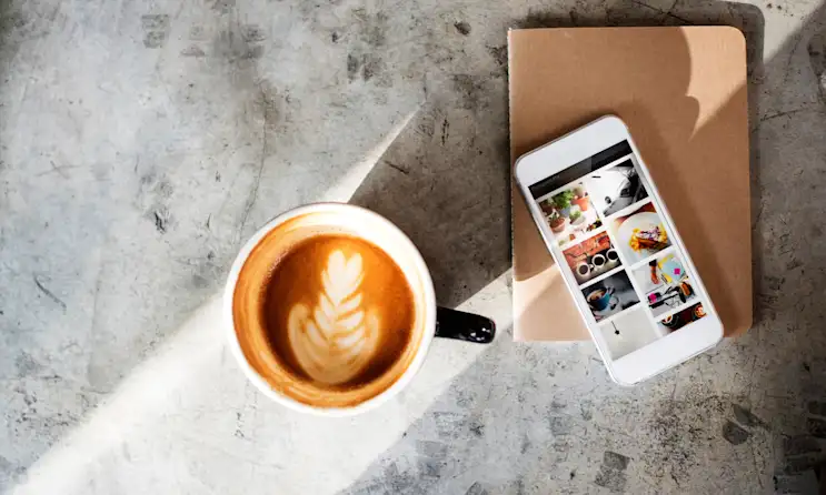 a cup of coffee