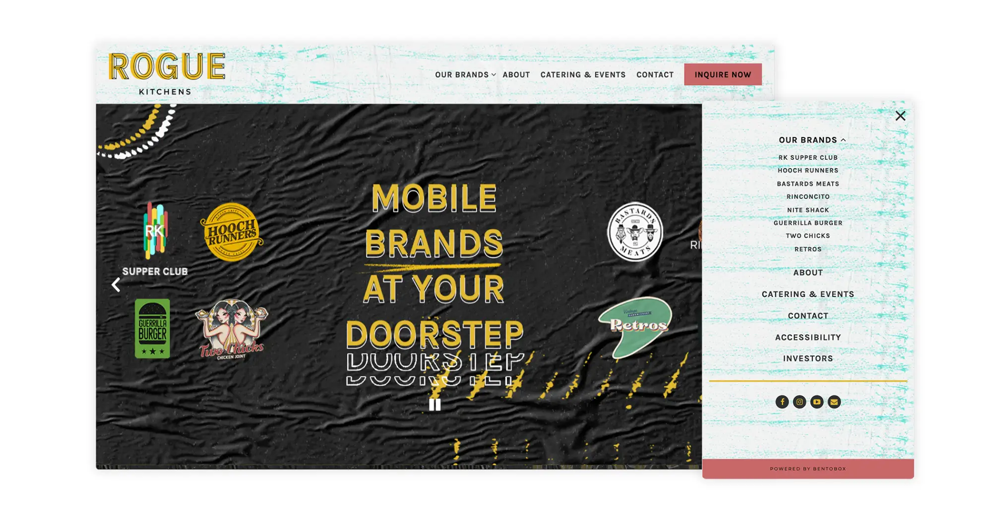 rogue kitchens website