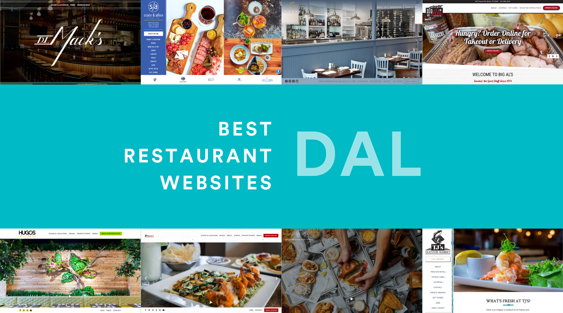 The Best Restaurant Websites in Dallas | BentoBox