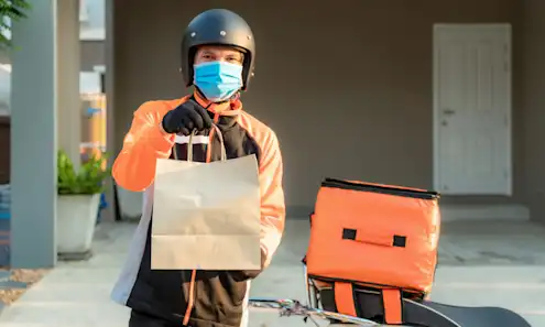 a person wearing a costume