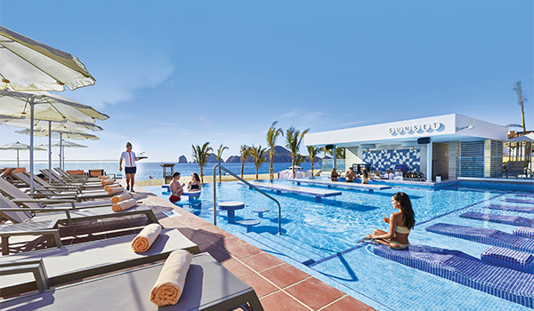 Terrasse avec vue sur la mer