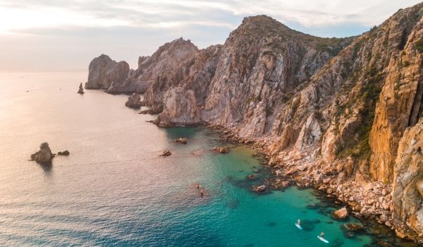 Rocky landscapes overlooking the Los Cabos coast