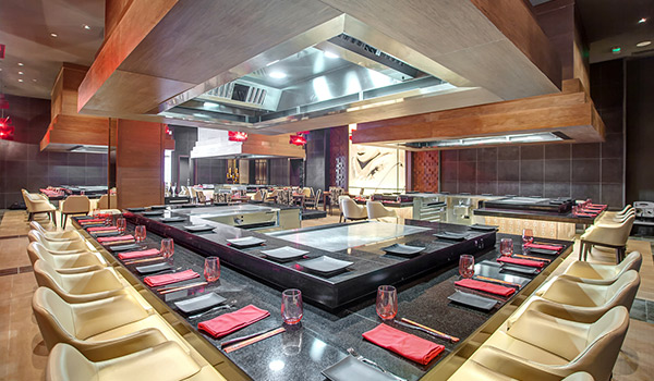 Zen restaurant at Hideaway