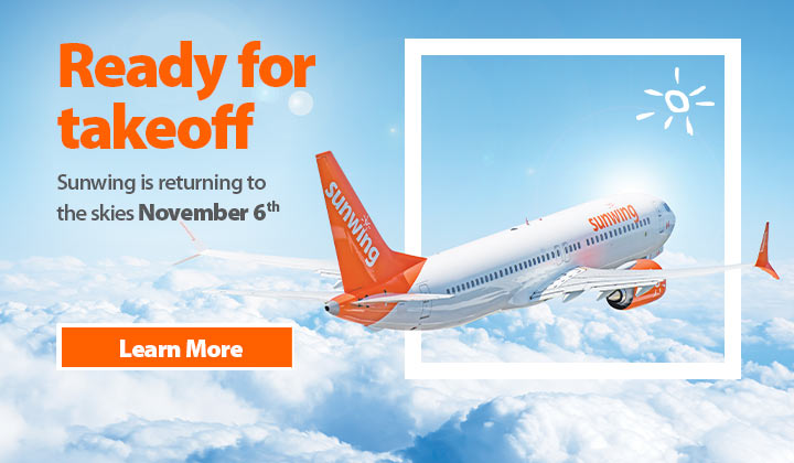 sunwing carry on size