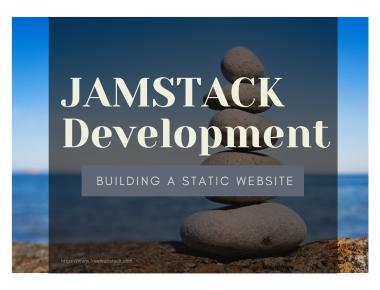 Building your first JAMStack website with AWS Amplify, Gatsby Starter, and Contentful