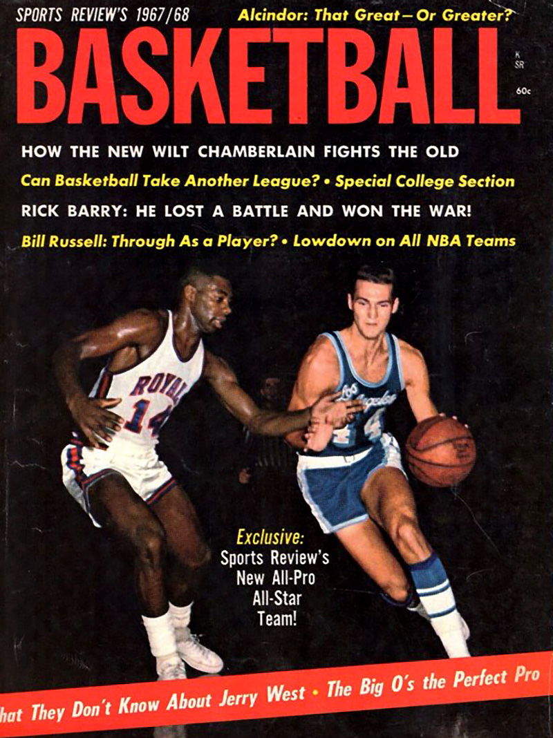 Basketball Sports Review Cover 1967 