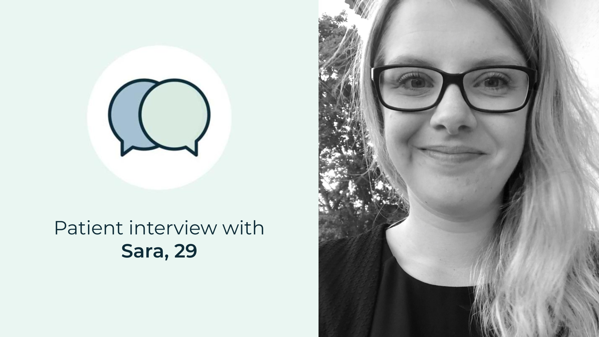 Patient Interview with Sara Header