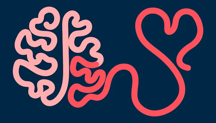 Illustration santé mentale et intelligence émotionnelle