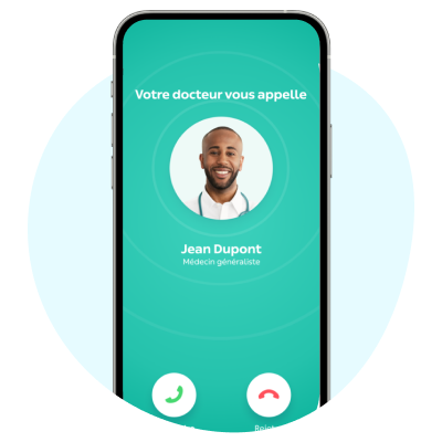 Appel médecin application Livi