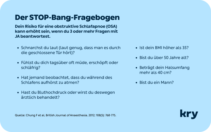 STOP-Bang-Fragebogen