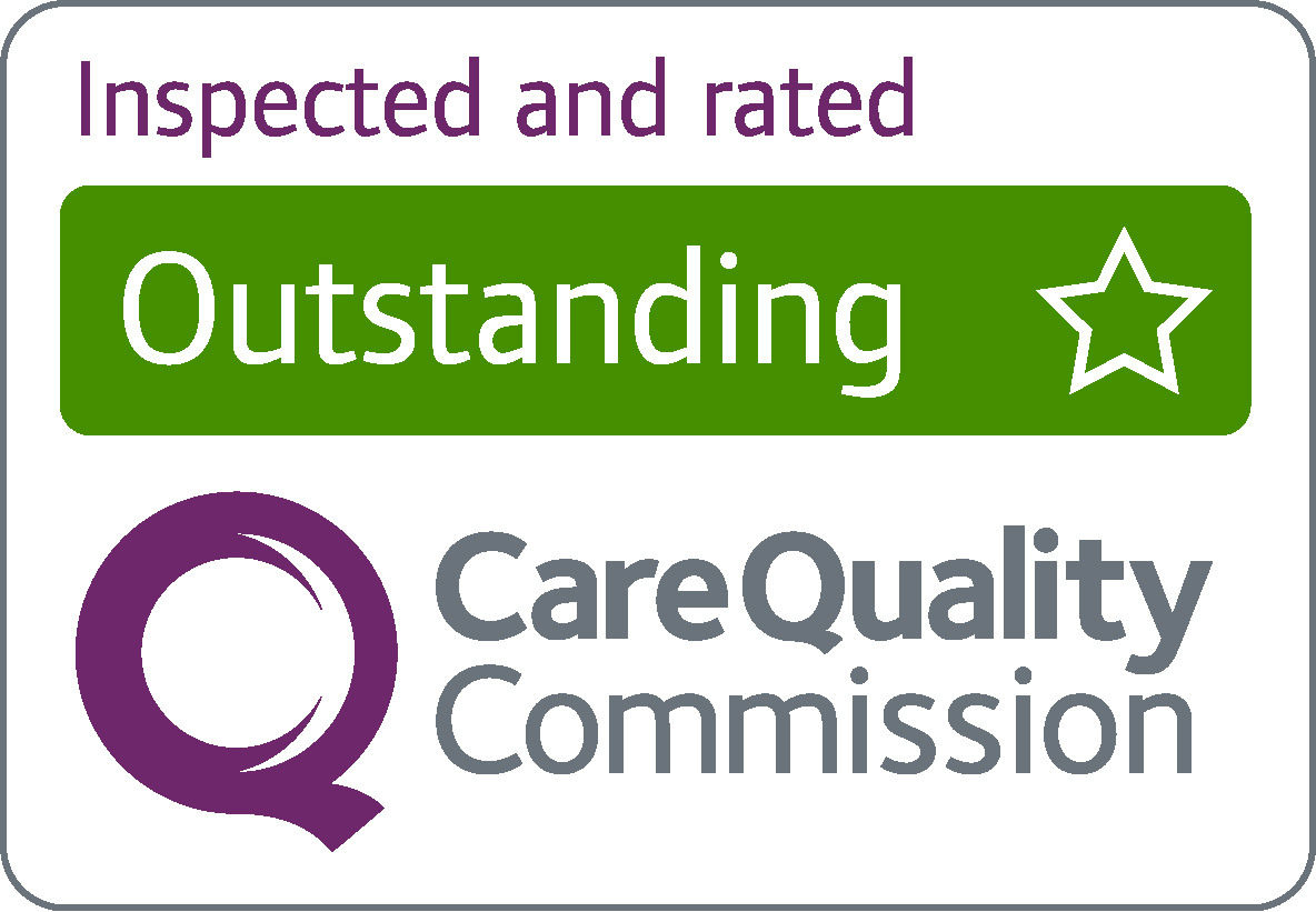 Care Quality Commission inspected and rated outstanding
