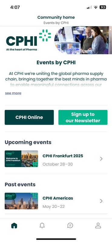 Welcome To The Events By Cphi App