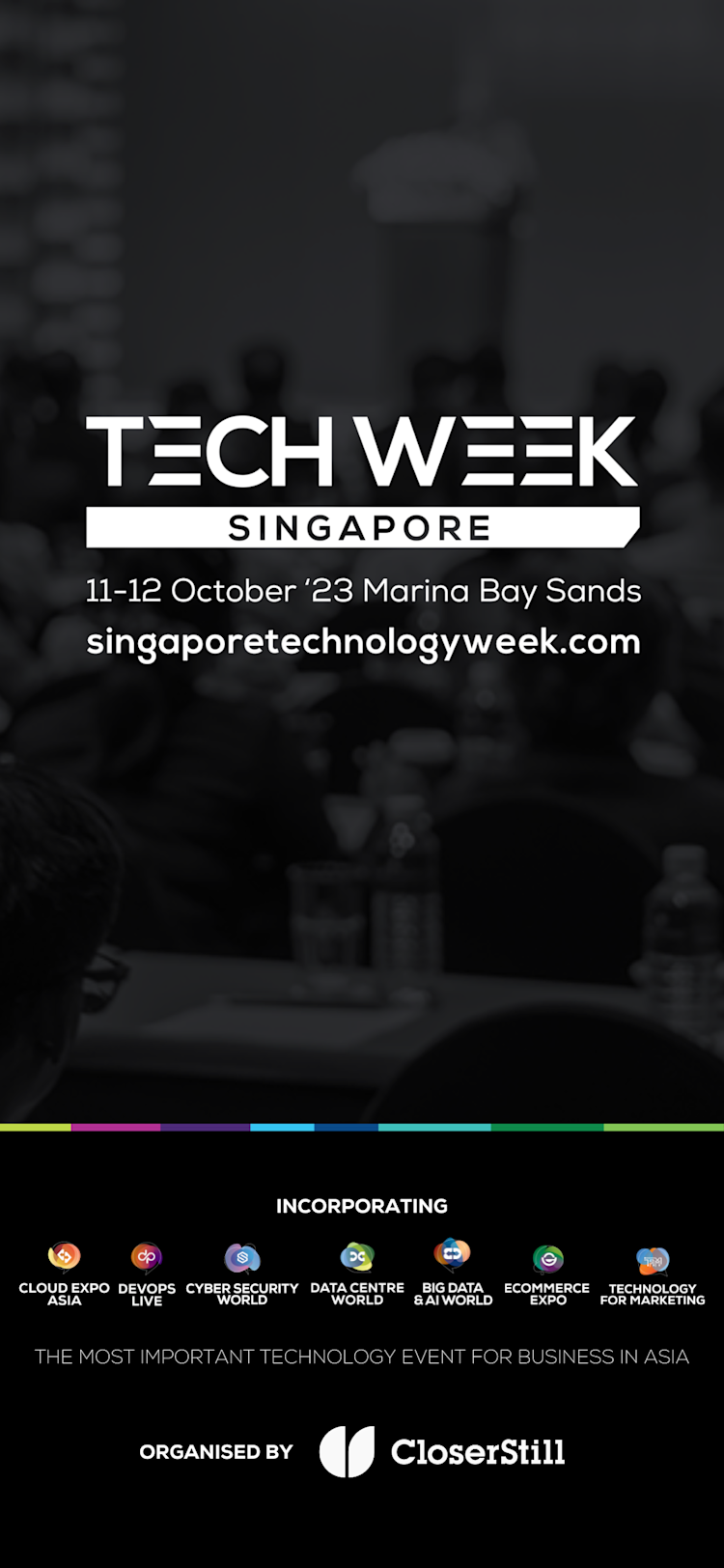 Welcome to the Tech Week Singapore app!