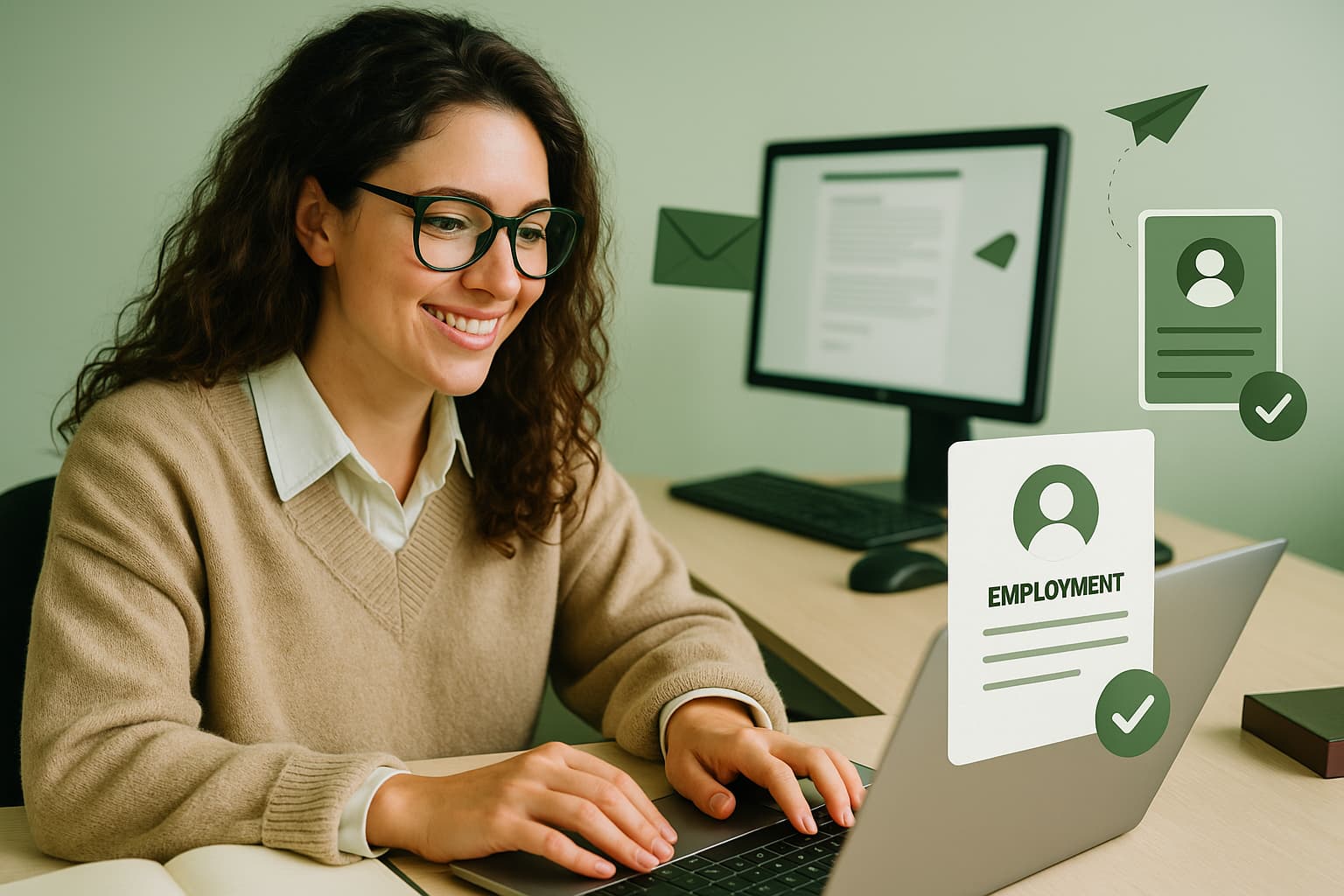 Employment letter and employment certificate
