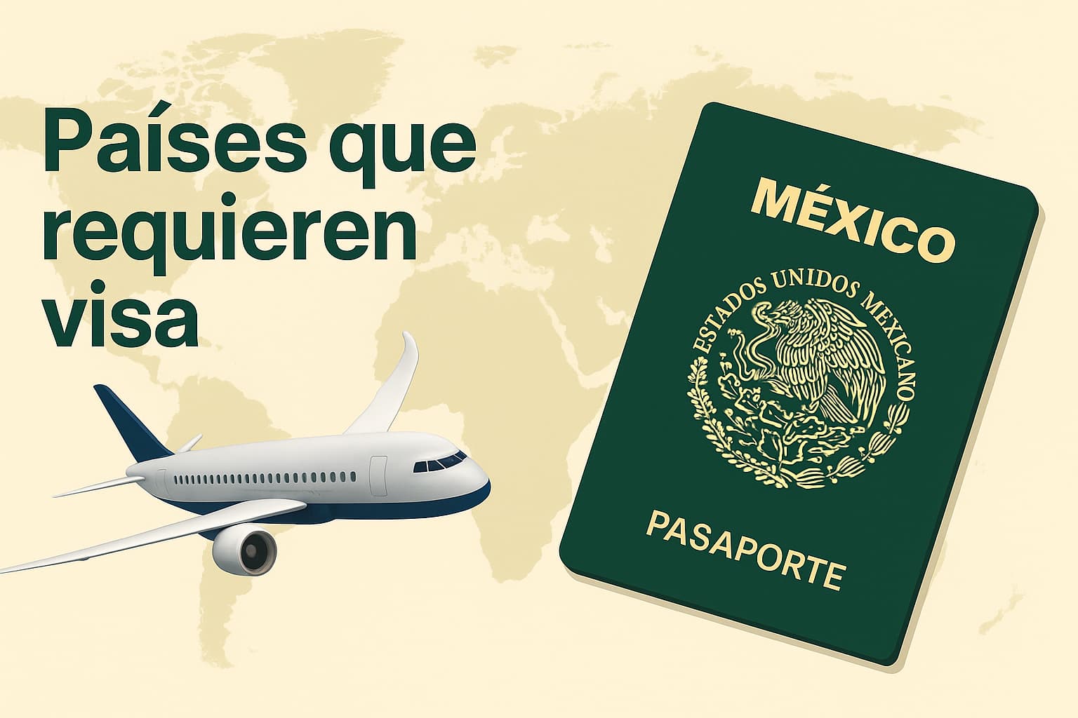 Países que piden visa a mexicanos