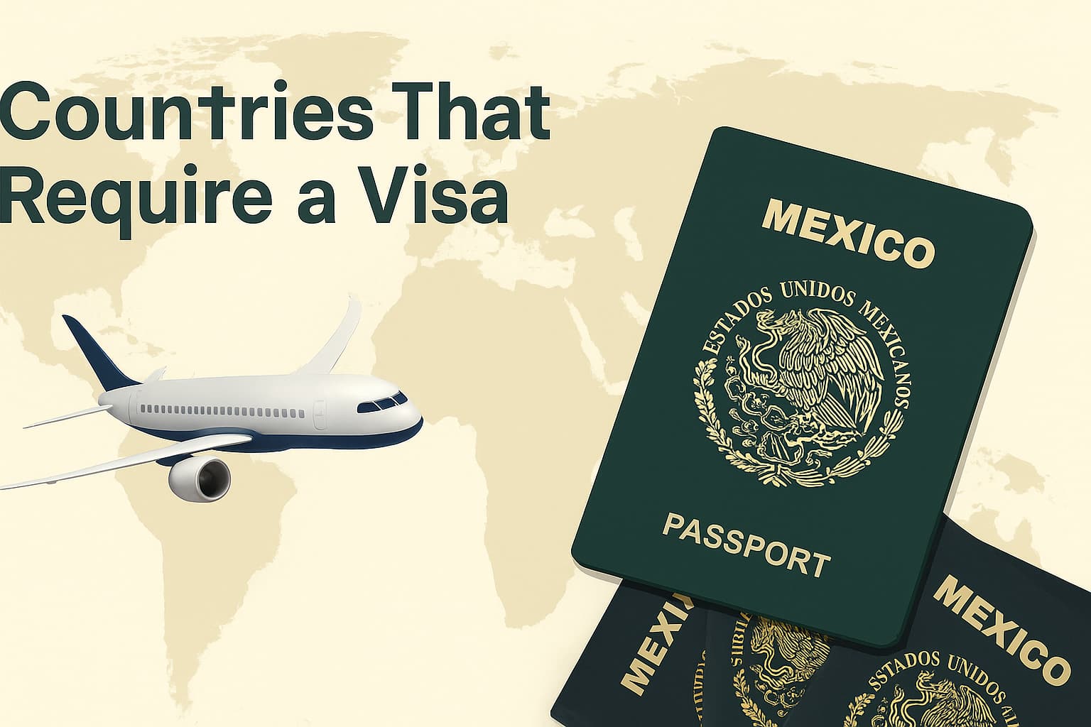 Countries Requiring a Visa for Mexican Citizens
