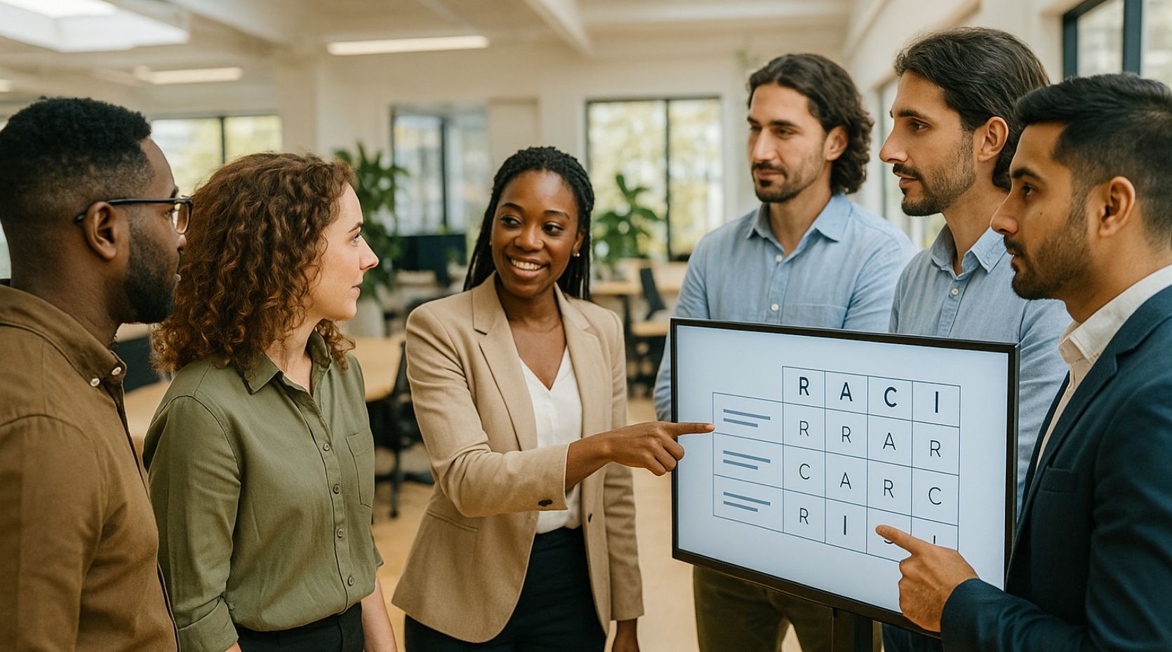 What is the RACI matrice