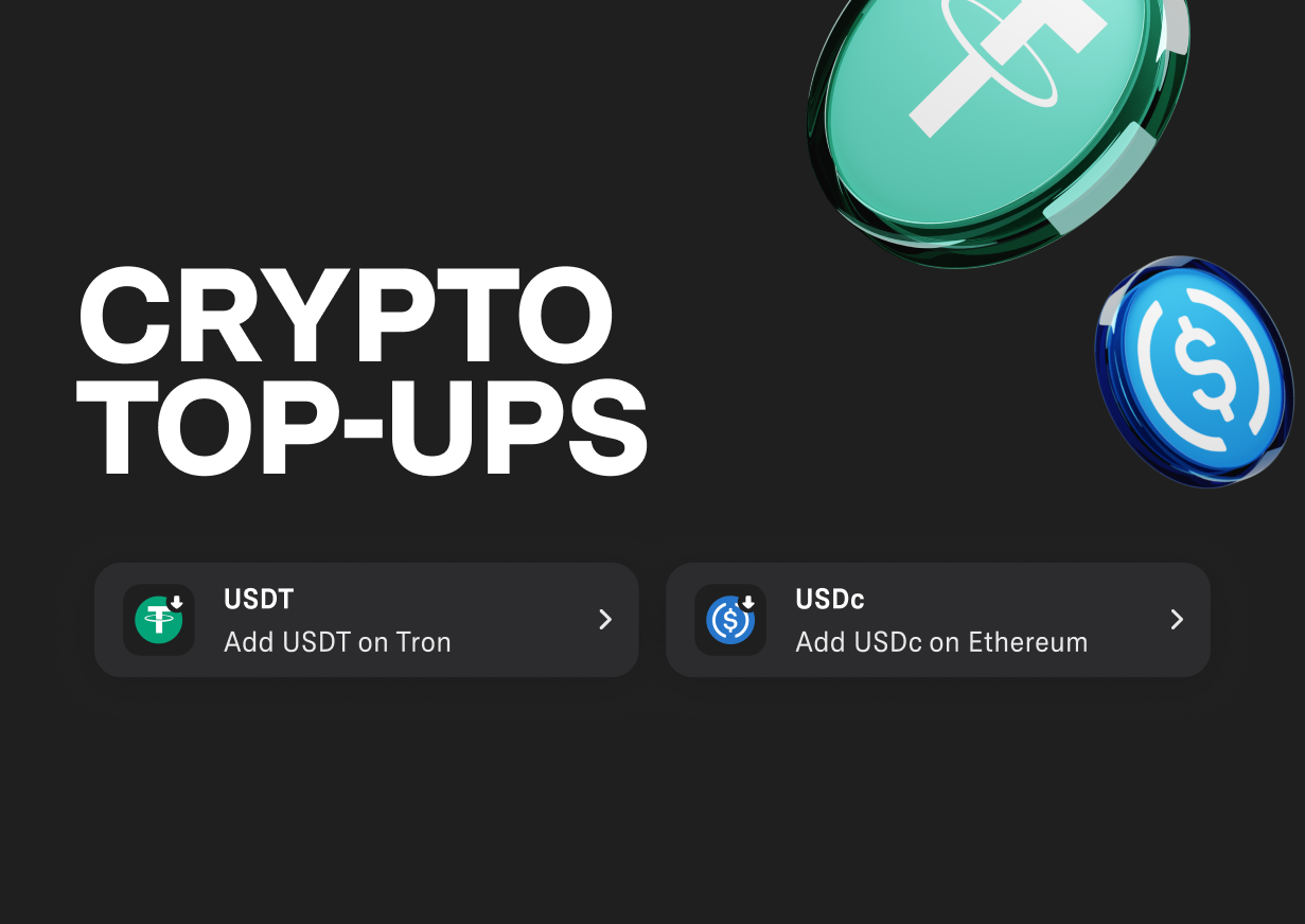 Crypto Top-Ups