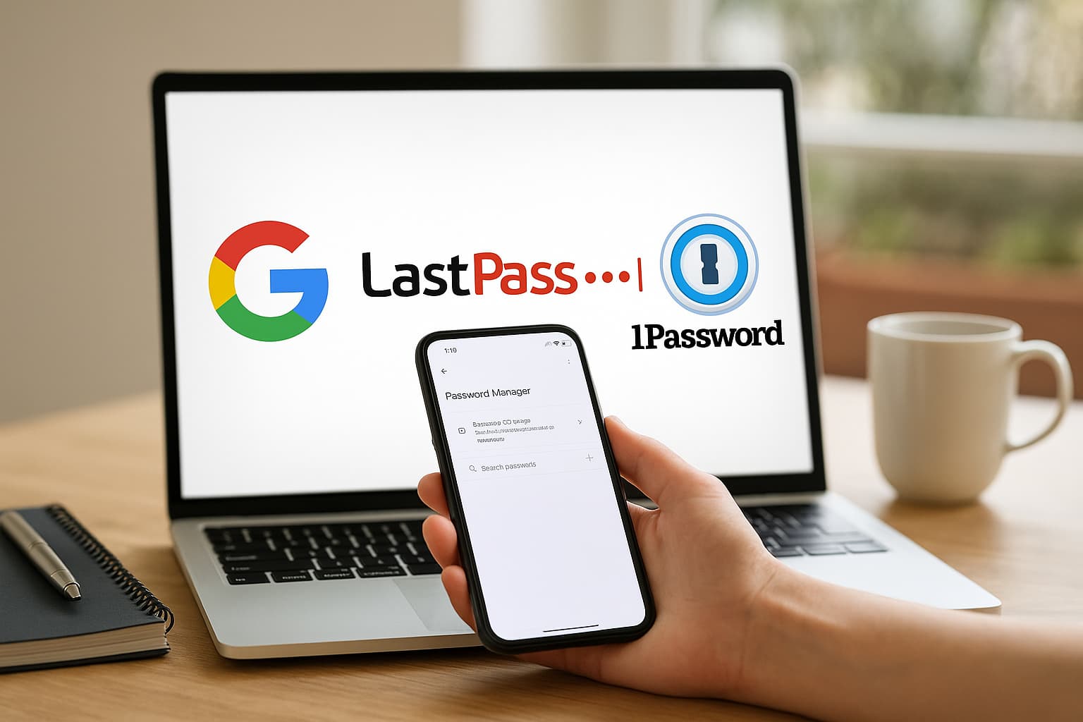 Google Password Manager vs. LastPass vs. 1Password