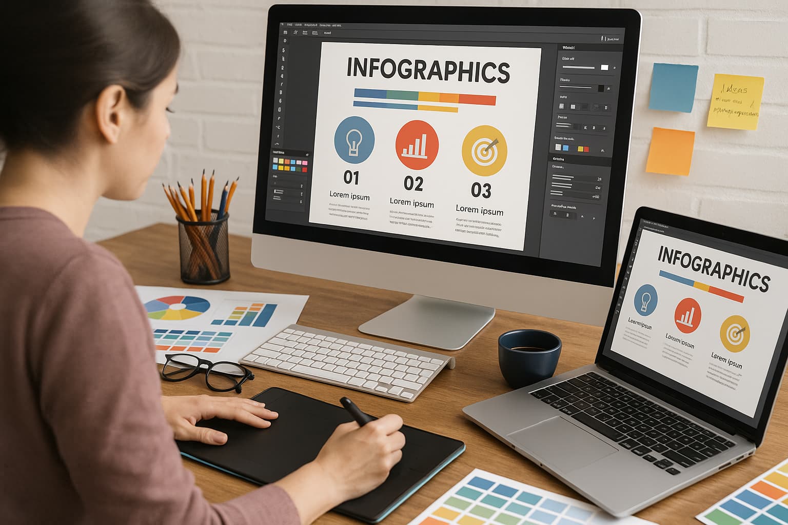 Canva infographics