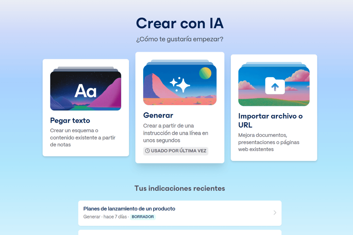 Gamma App qué es y cómo usarla para crear presentaciones y contenido con IA