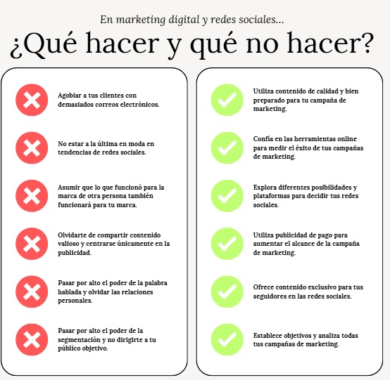 ejemplo de lista de pros y contras