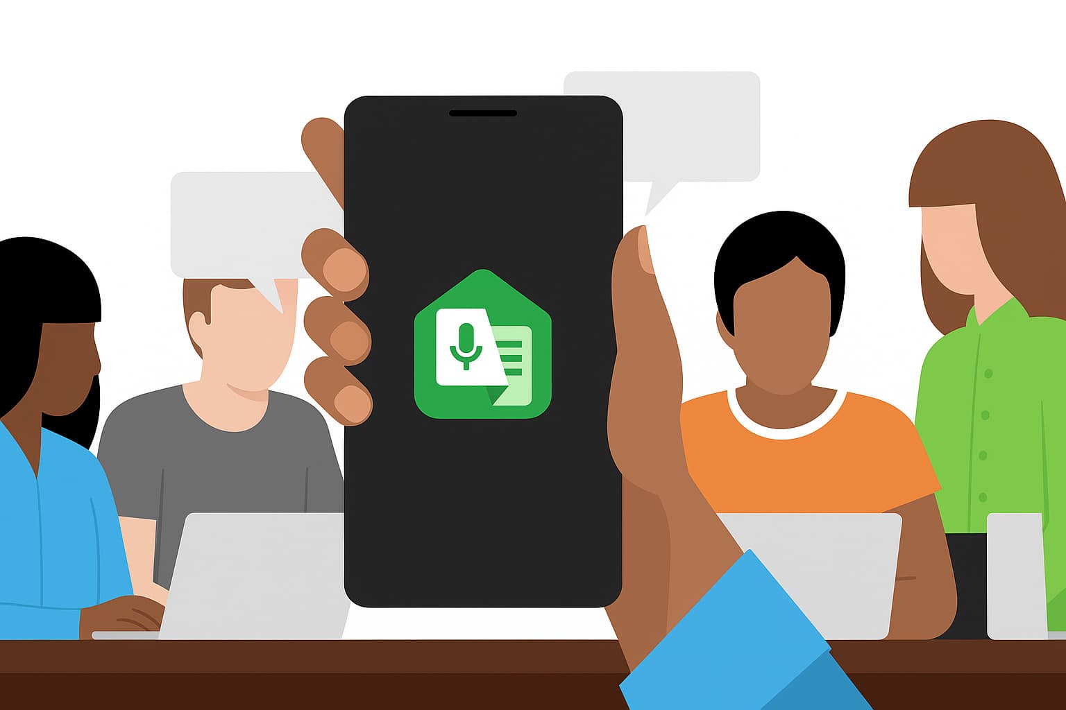 Google Instant Transcription