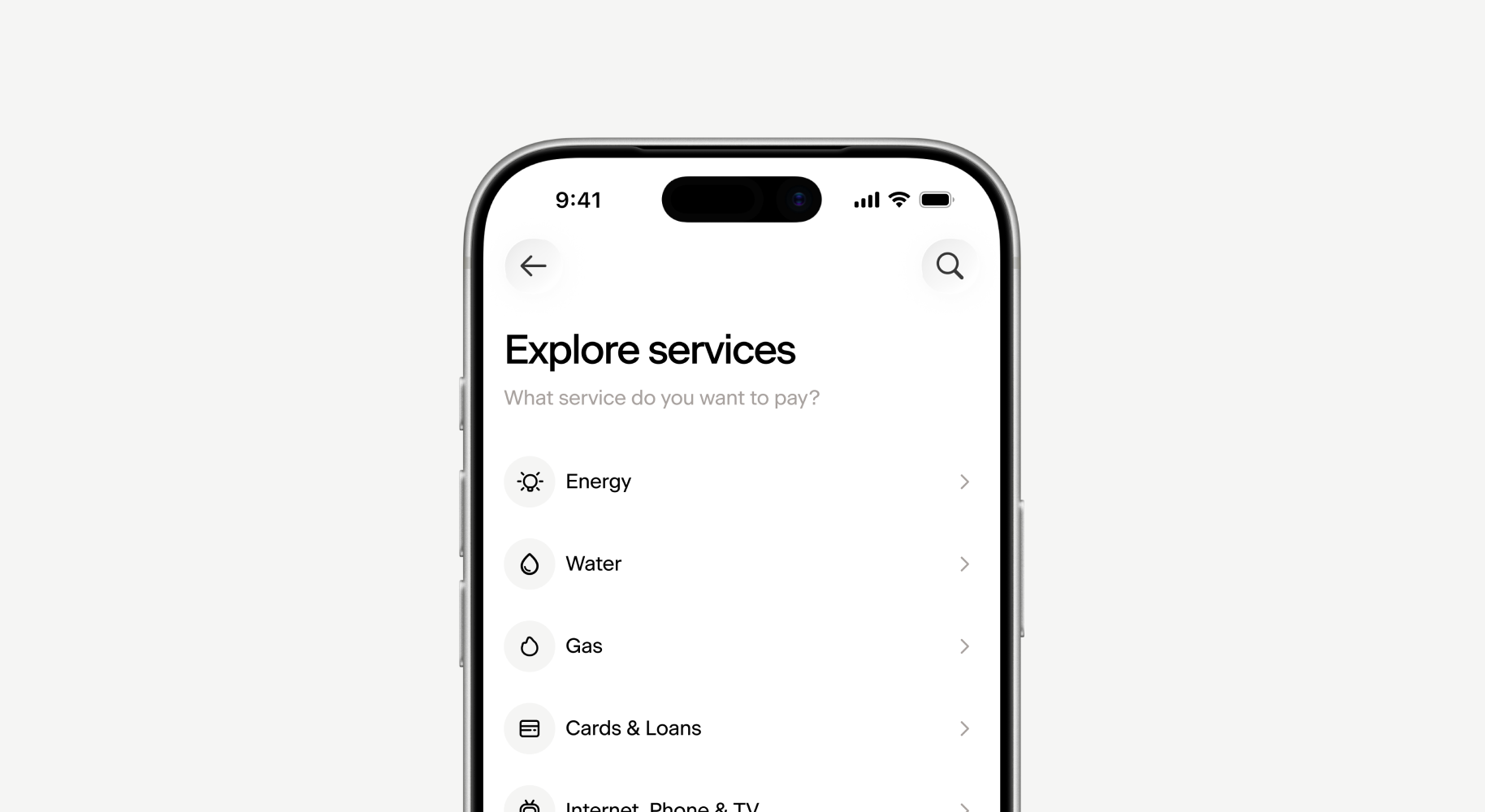 Pay your bills with ARQ