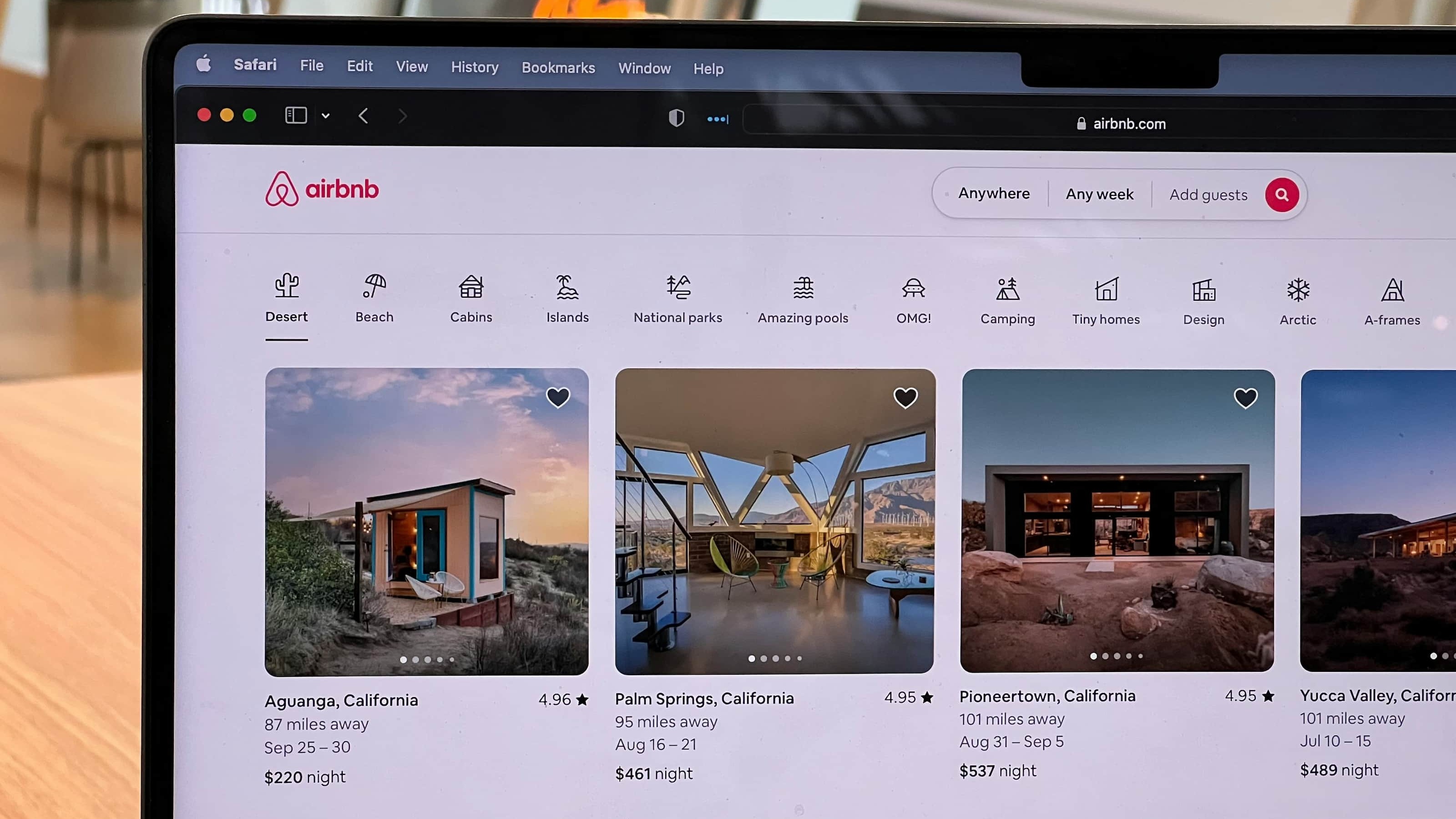 listado exitoso en Airbnb