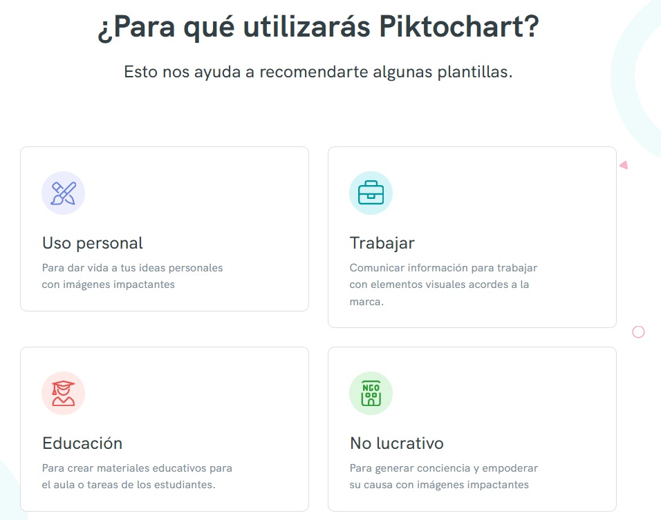 paso 1 Piktochart