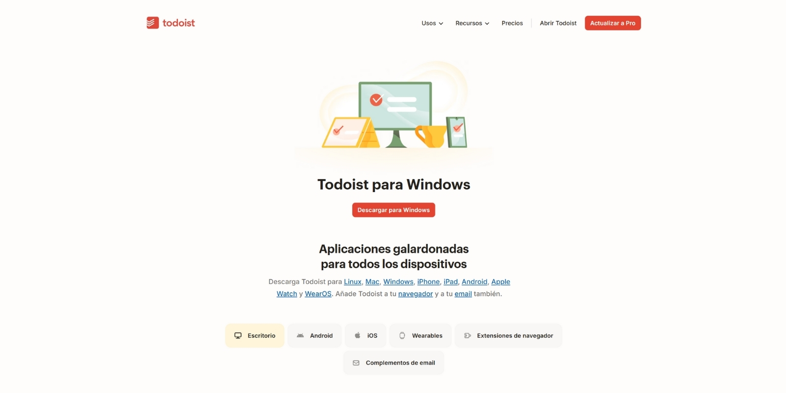 Todoist descargar Windows