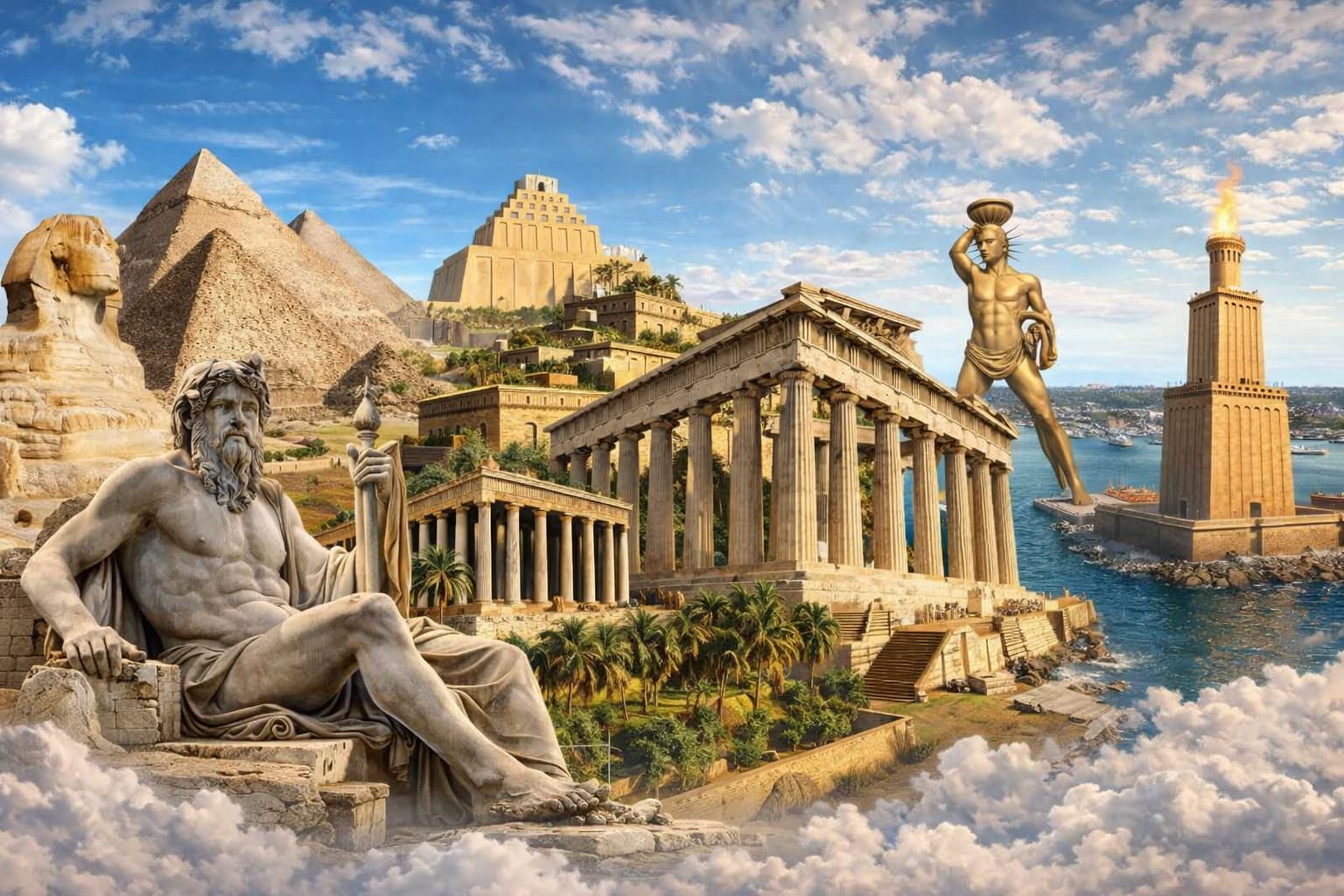 Las 7 maravillas del mundo antiguo