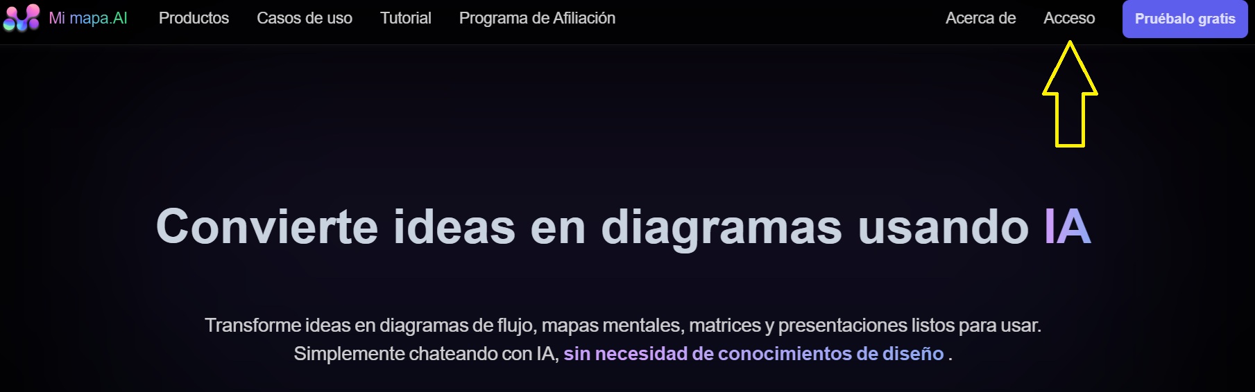 Paso 1 MyMap.ai 