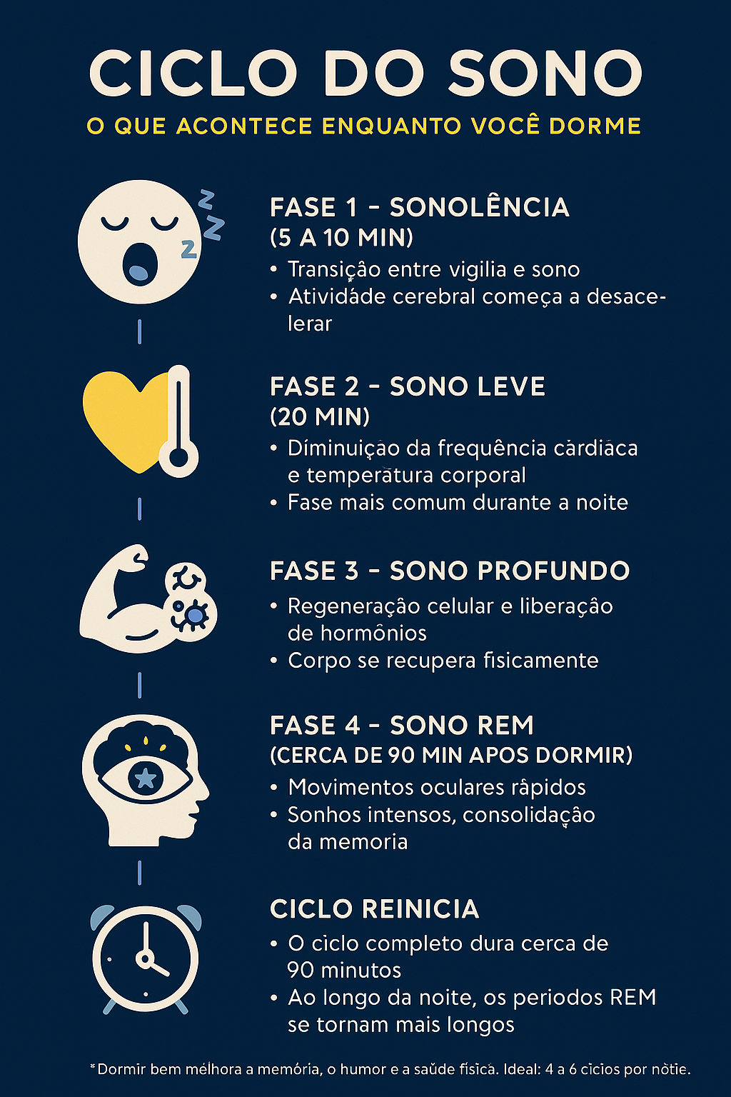 Ciclo do sono - O que acontece enquanto você dorme
