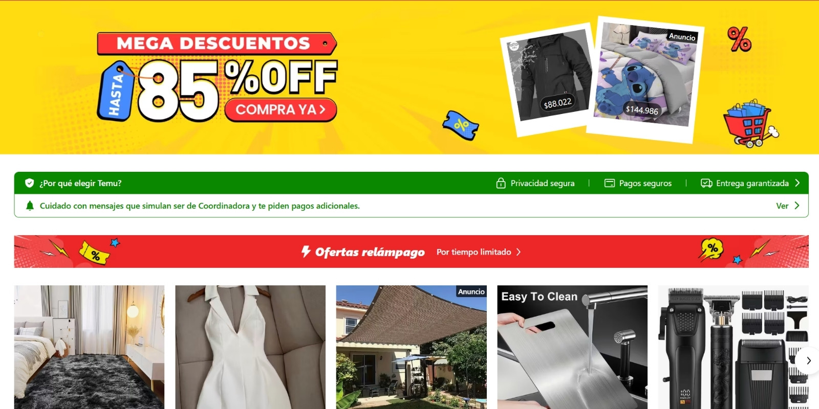 Temu Web