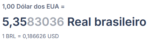 Dólar Hoje