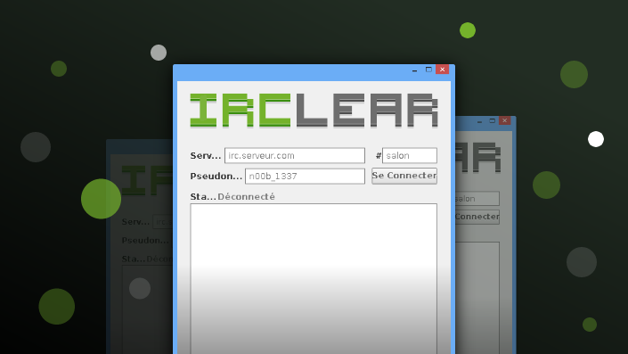 IRClear, un simple client IRC
